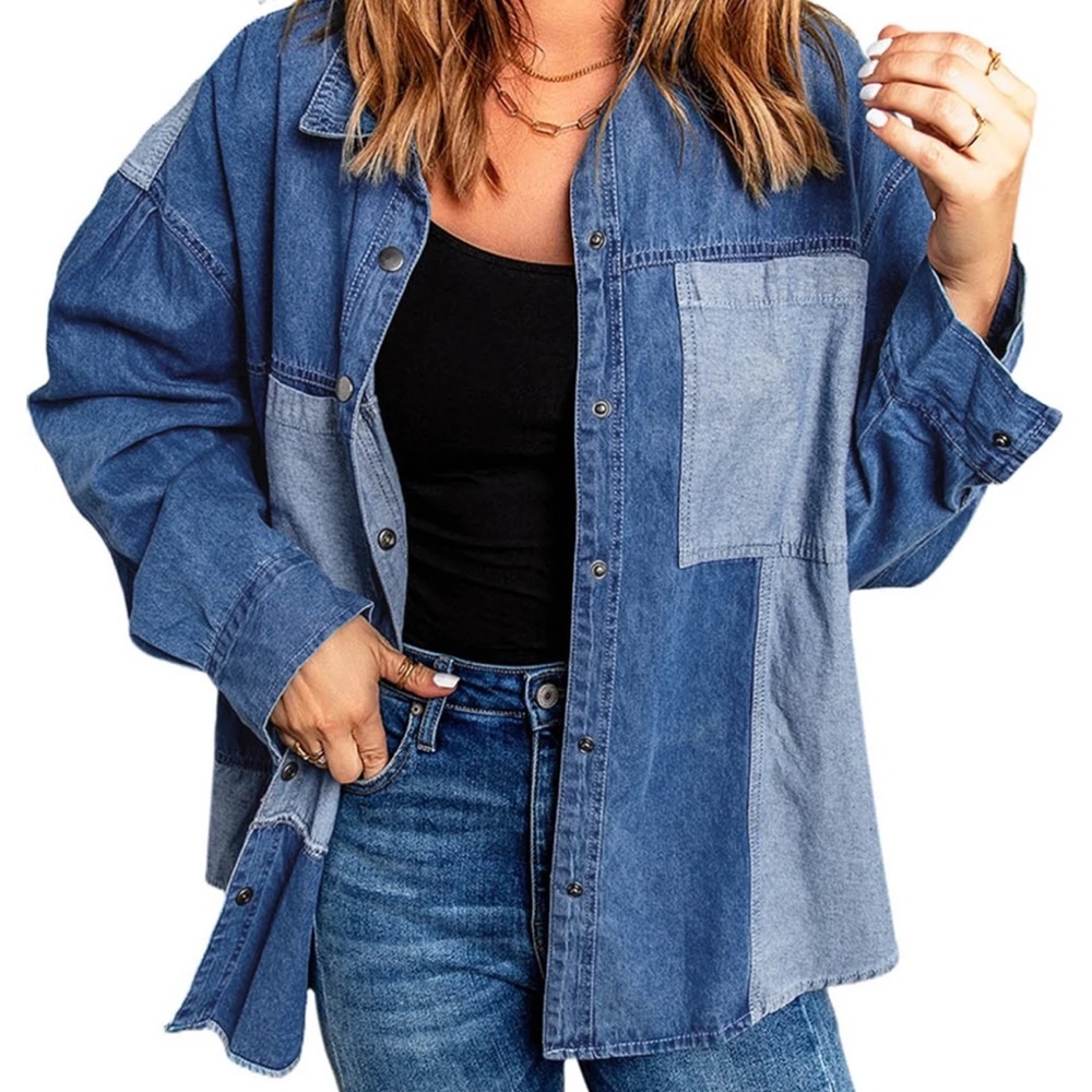 NWT denim jacket